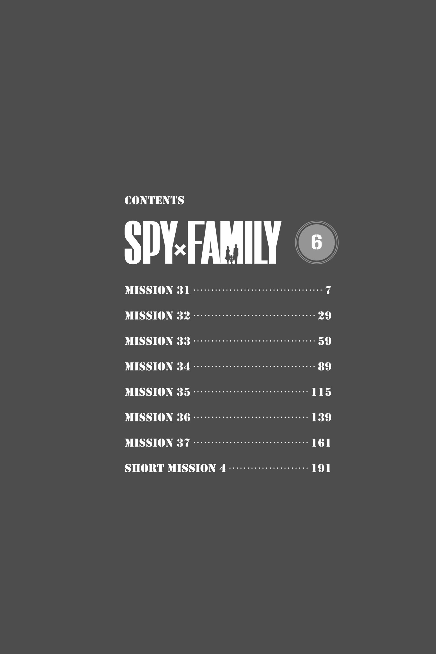 SPY x FAMILY Manga